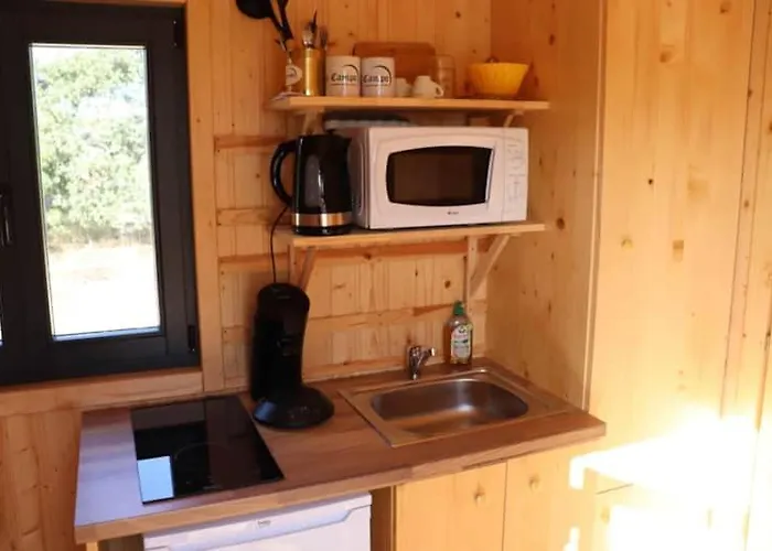 Roulottes Cocooning Au Coeur Des Landes Кемпинг *